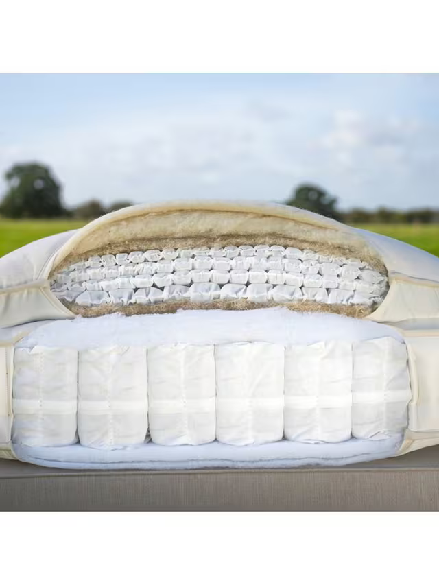 John Lewis British Natural Collection Cotswold Pillowtop 10250 Mattress, Regular Tension, King Size