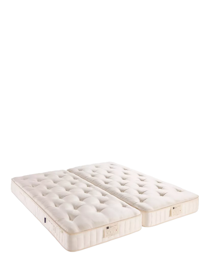John Lewis British Natural Collection Linen 3250 Zip Link, Firmer Tension, Super King Size