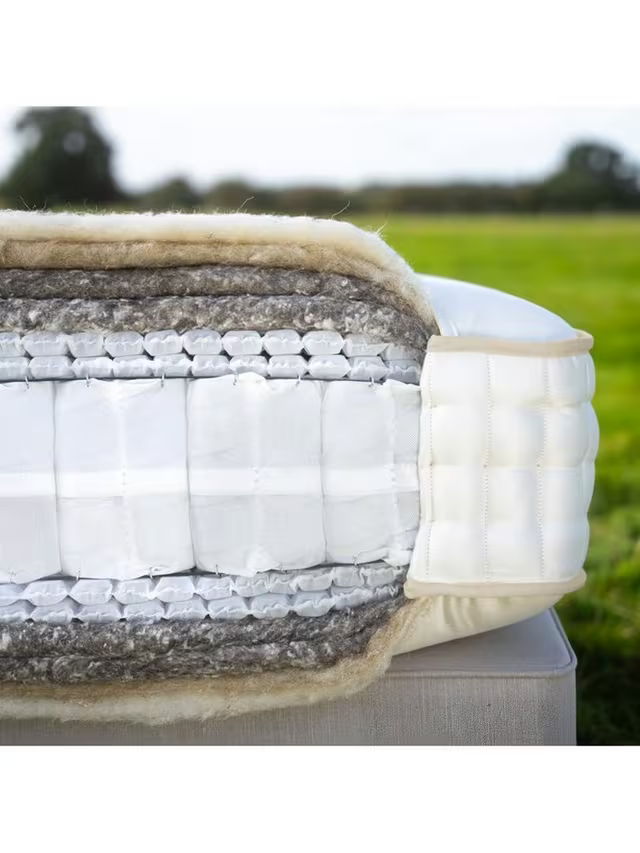 John Lewis British Natural Collection Herdwick 11000 Mattress, Regular Tension, Single