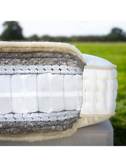 John Lewis British Natural Collection Herdwick 11000 Mattress, Regular Tension, Single