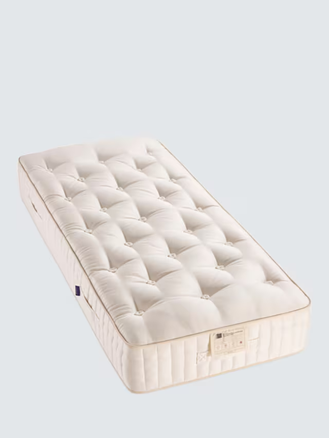 John Lewis British Natural Collection Herdwick 11000 Mattress, Regular Tension, Single