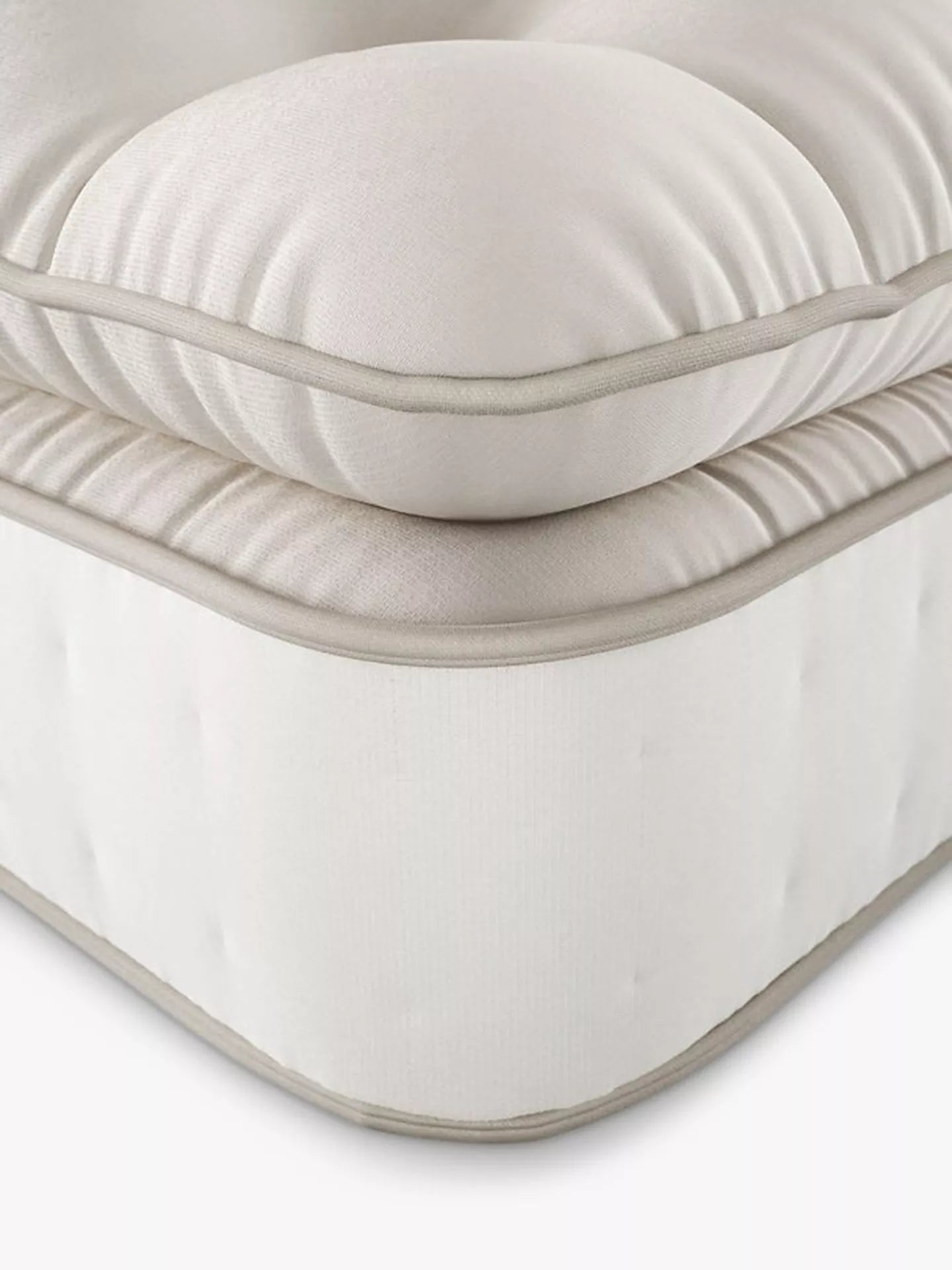 John Lewis British Natural Collection Cotswold Pillowtop 10250 Mattress, Regular Tension, King Size Firmer