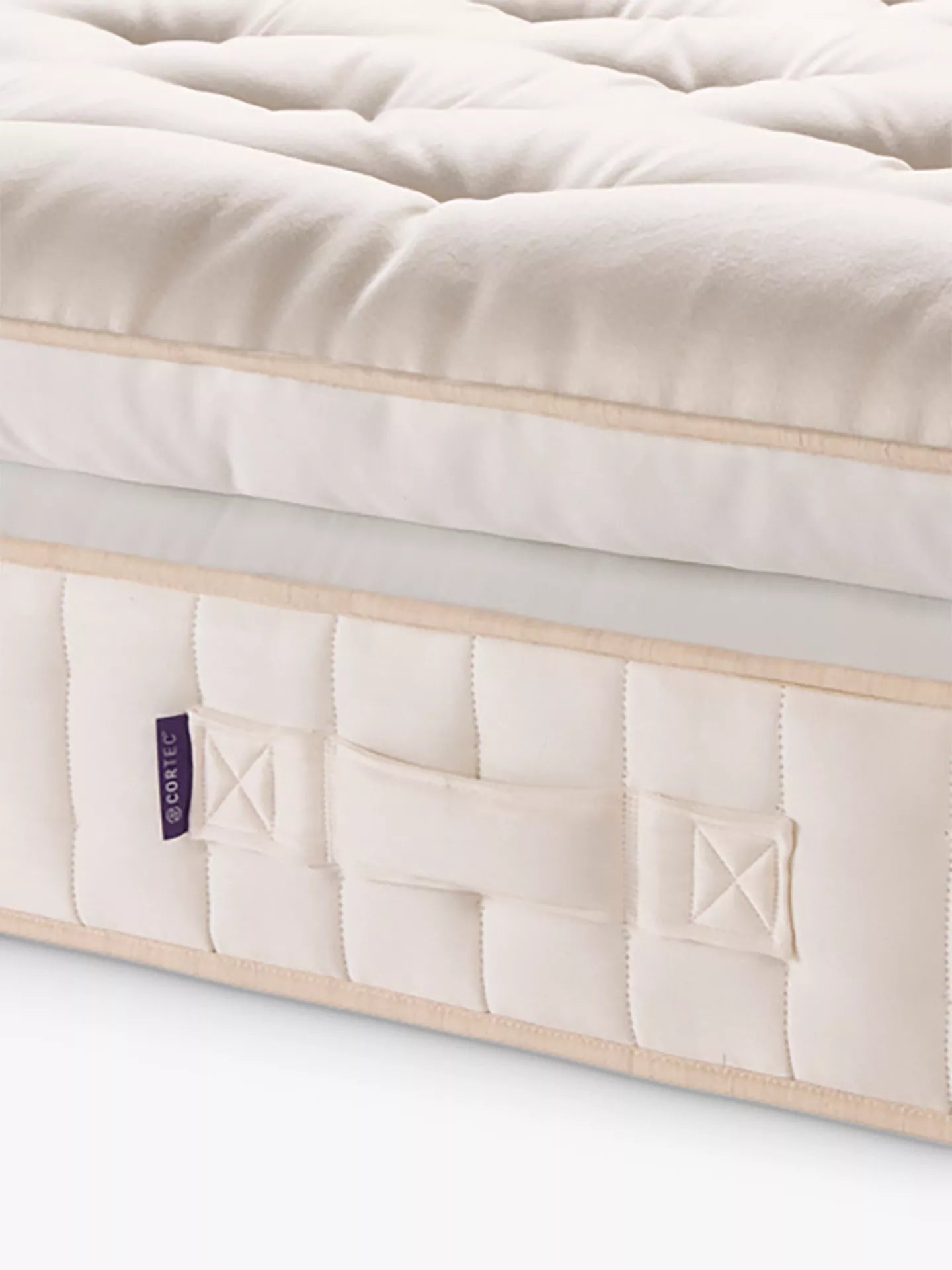 John Lewis British Natural Collection Cotswold Pillowtop 10250 Mattress, Regular Tension, Super King Size