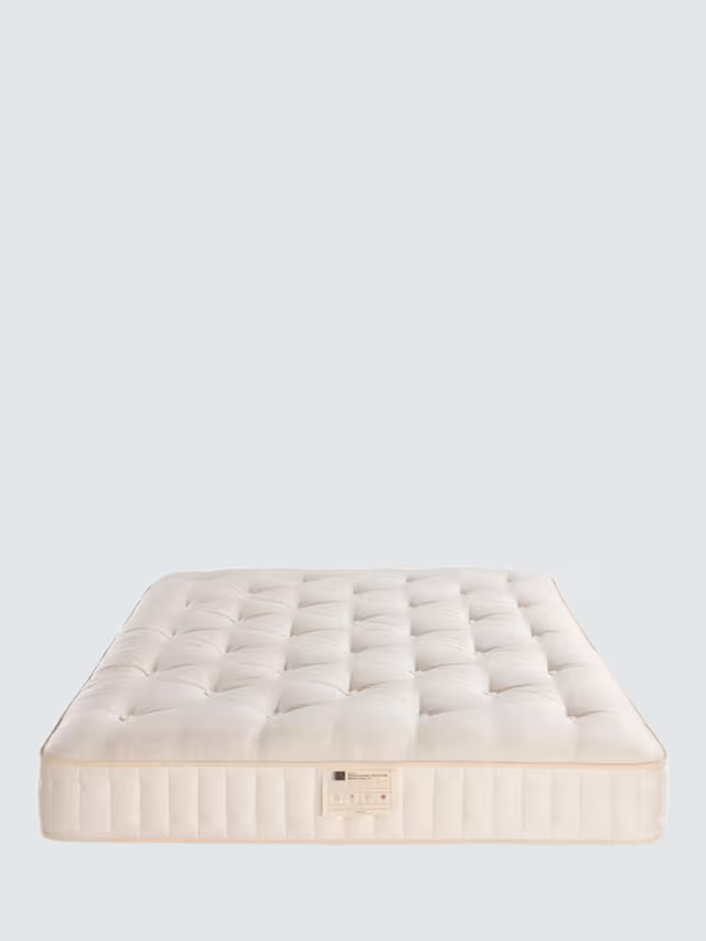 John Lewis British Natural Collection, Wool 5750 Mattress, Firmer Tension, Super King Size