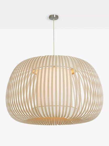 List -John Lewis Harmony XL Ribbon Ceiling Light, Natural