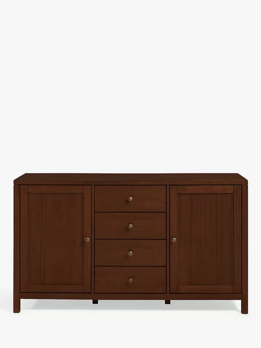 John Lewis Medan Wide Sideboard, Dark Stain