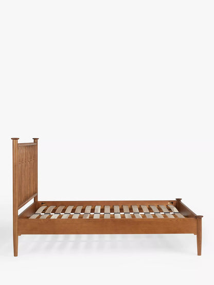 John Lewis Edwin Bed Frame, Double, Stained Oak