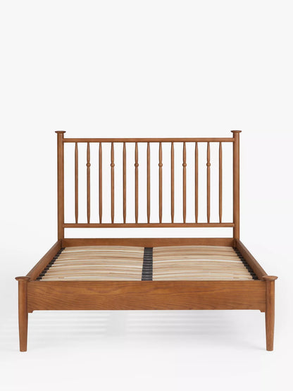 John Lewis Edwin Bed Frame, Double, Stained Oak