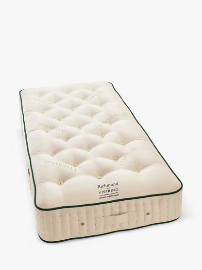 Vispring Richmond Pocket Soft Spring Mattress, Soft Spring Tension