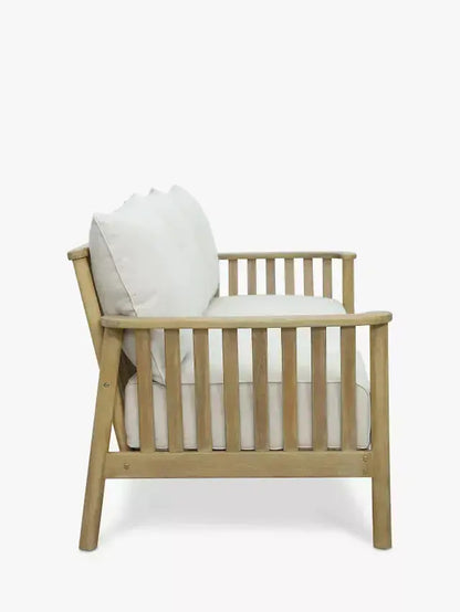 John Lewis Boardwalk 3-Seater Garden Sofa, FSC-Certified Acacia Wood Natural