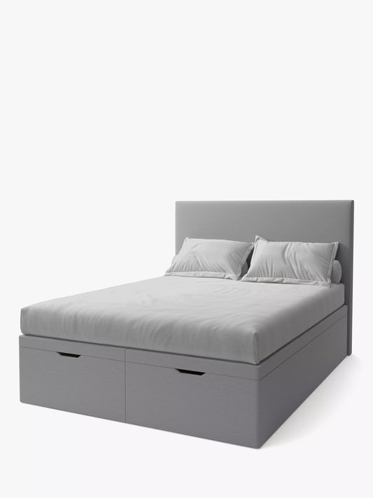 Koti Home Avon Upholstered Ottoman Storage Bed, King Size