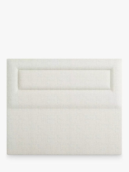 Vispring Juliet Full Depth Upholstered Headboard King Size Faux Suede Mink