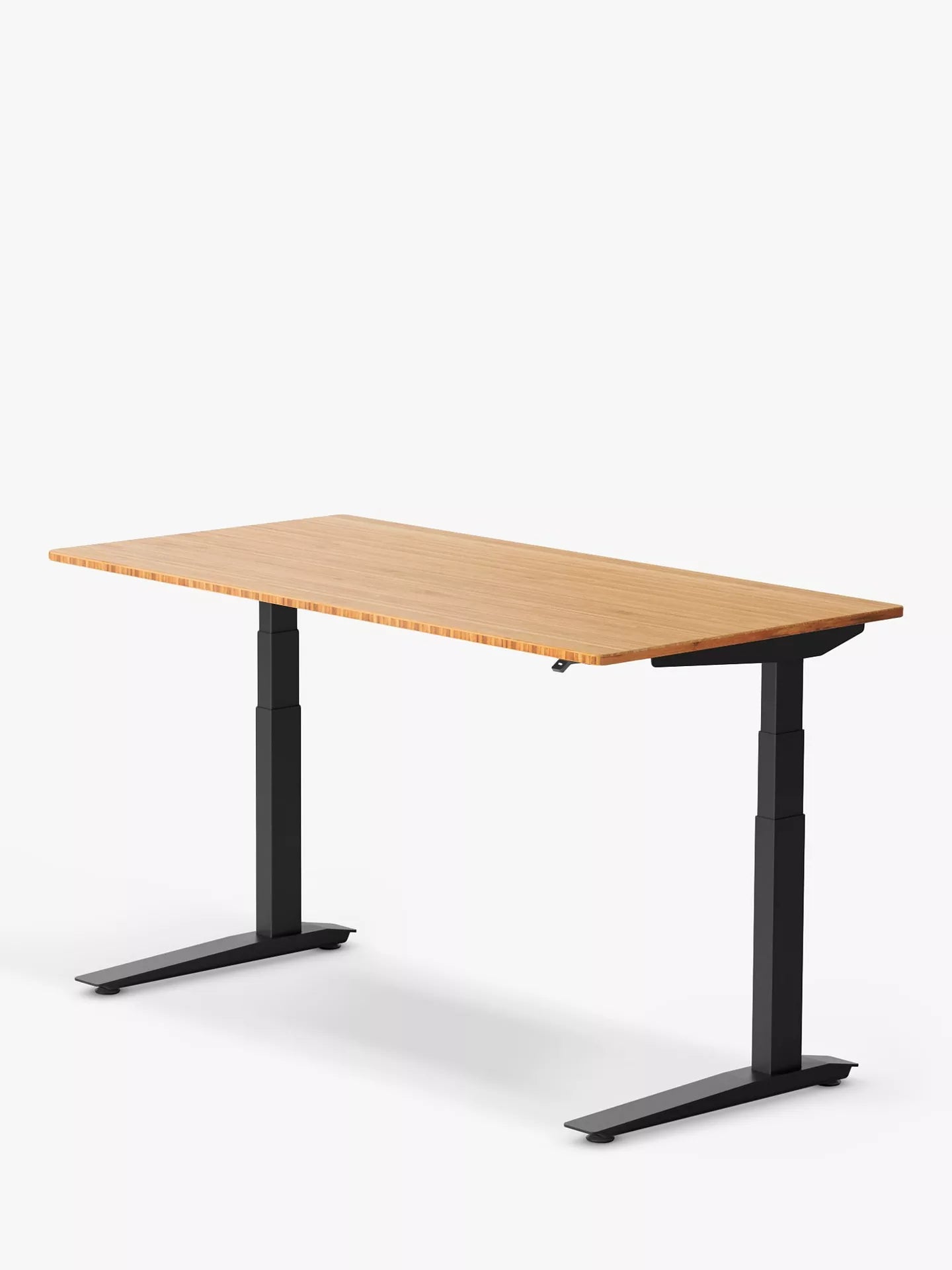 Fully by Herman Miller Jarvis Sit/Stand Desk, Natural/Black