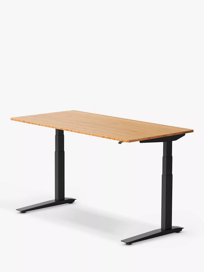 Fully by Herman Miller Jarvis Sit/Stand Desk, Natural/Black