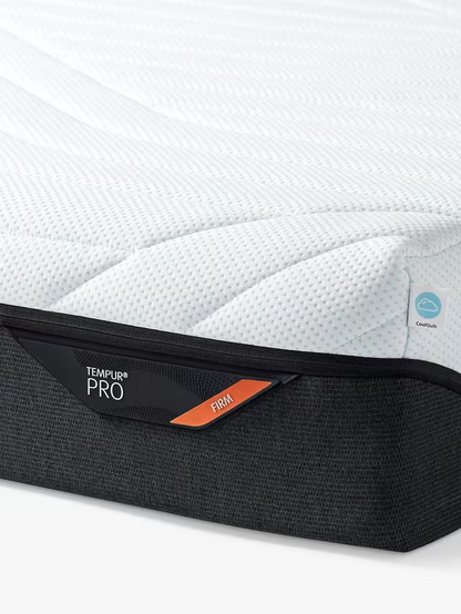 TEMPUR Pro® CoolQuilt Memory Foam Mattress, Firm Tension, Double