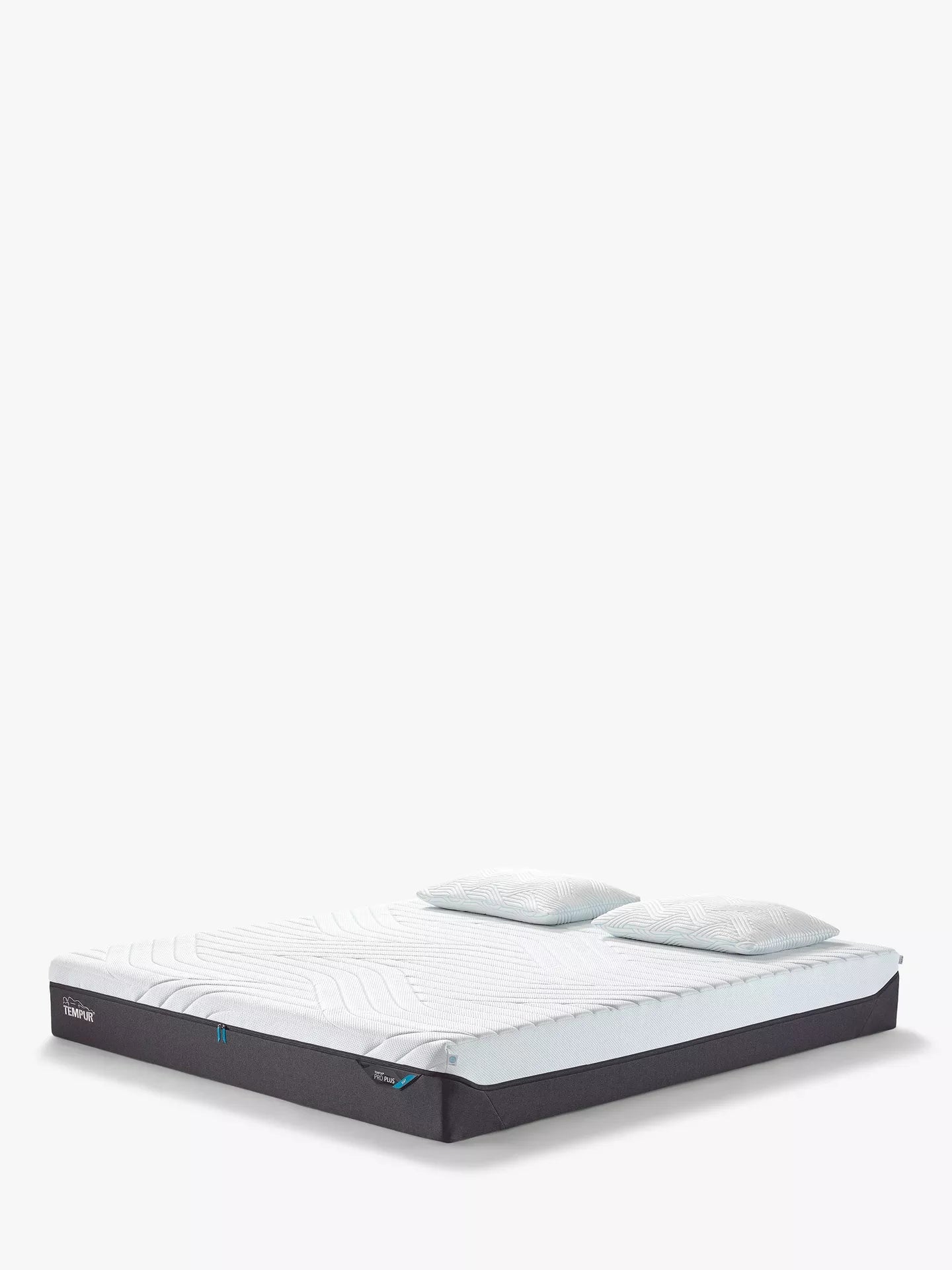 TEMPUR Pro® Plus CoolQuilt Memory Foam Mattress, Soft Tension, Double