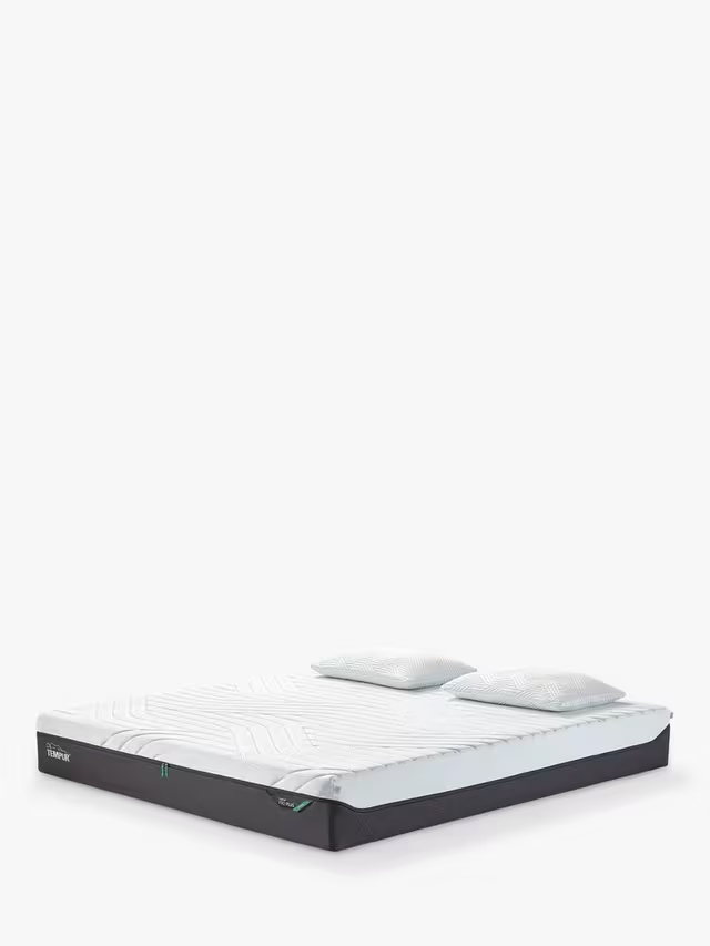 TEMPUR Pro® Plus CoolQuilt Memory Foam Mattress, Medium Tension, King Size