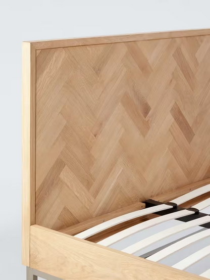 John Lewis Estate Bed Frame, Double, Natural