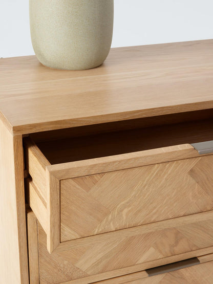 John Lewis Estate 3+3 Drawer Chest, Natural