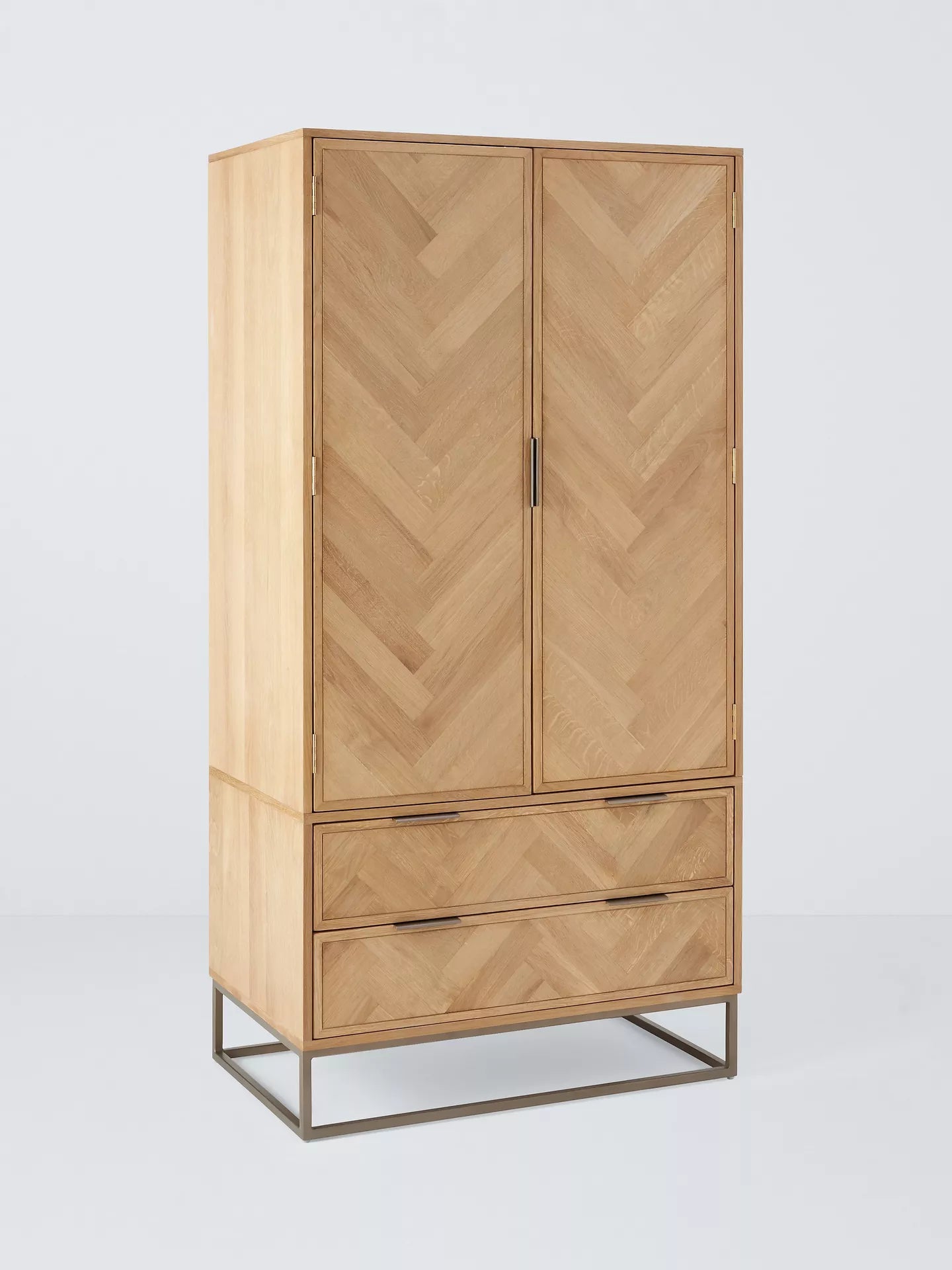 John Lewis Estate Double Wardrobe Oak
