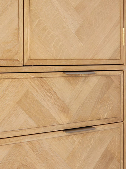 John Lewis Estate Double Wardrobe Oak