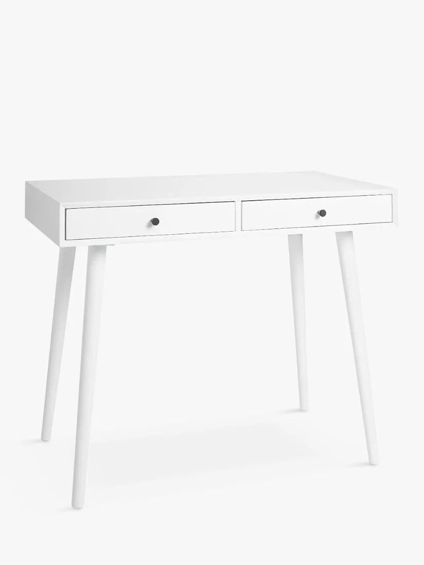 John Lewis Spindle Desk  White