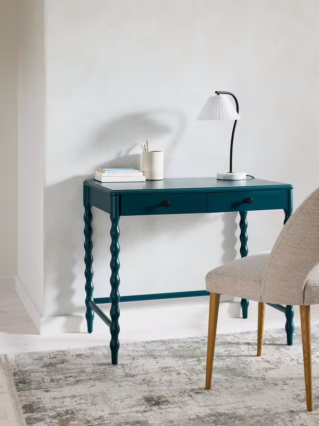 John Lewis Bobbin Desk Peacock