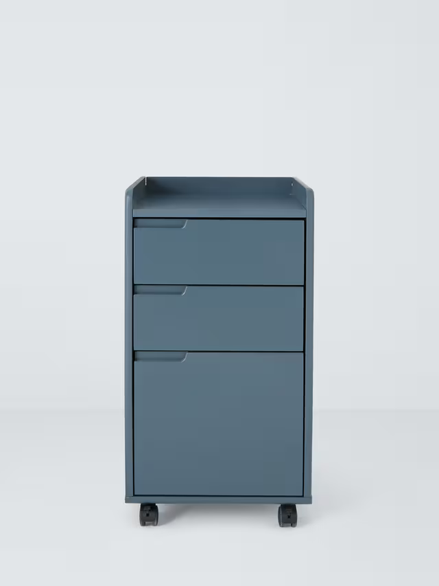John Lewis Format Drawer Unit, Blue