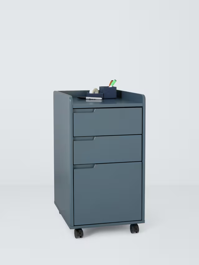 John Lewis Format Drawer Unit, Blue