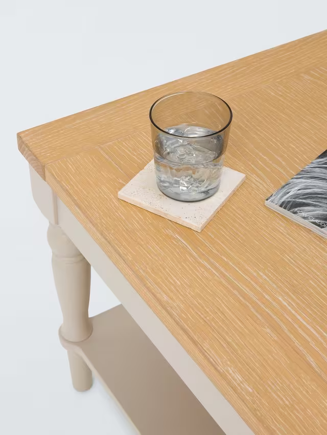 John Lewis Foxmoor Square Coffee Table, FSC-Certified Natural