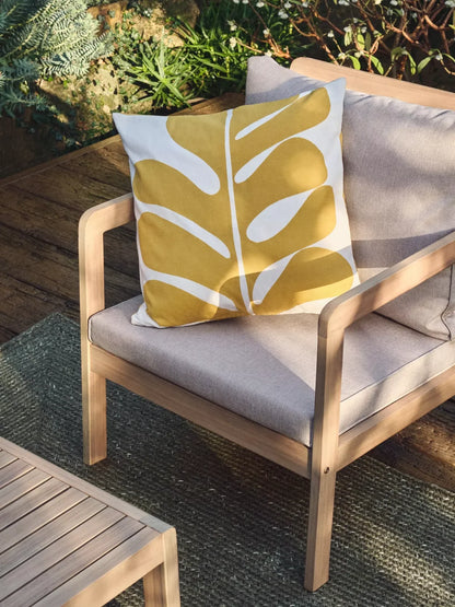 John Lewis ANYDAY Acacia Wood 4-Seater Garden Lounge Set, Natural