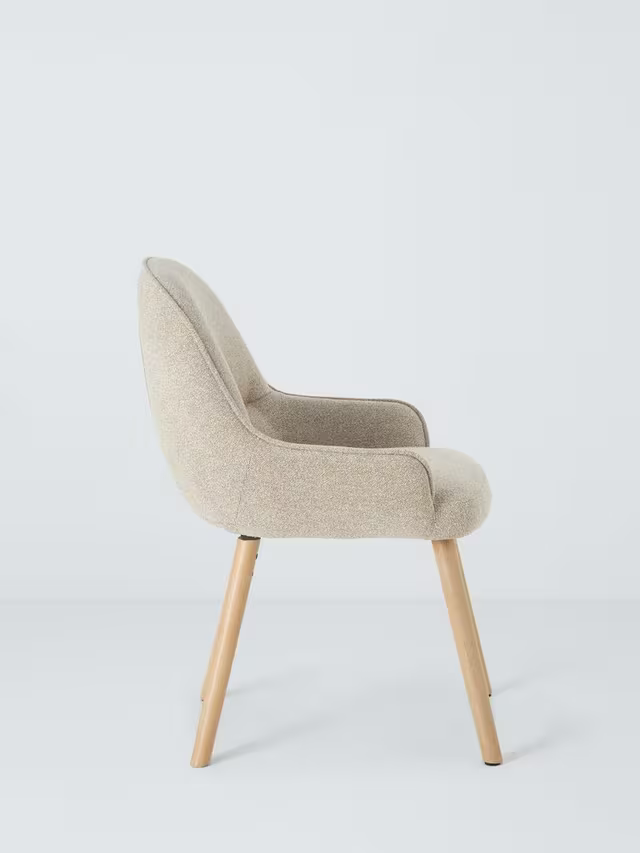 John Lewis Nesto Dining Chair, Set of 2, Natural