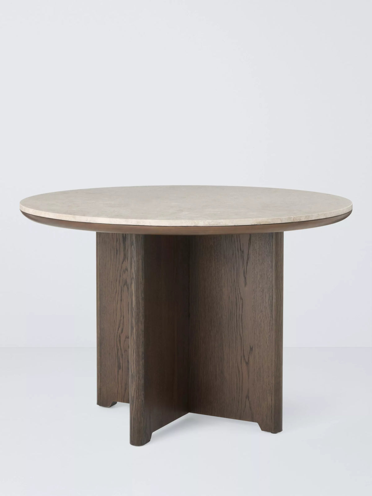 John Lewis Ritz Marble Dining Table, Brown