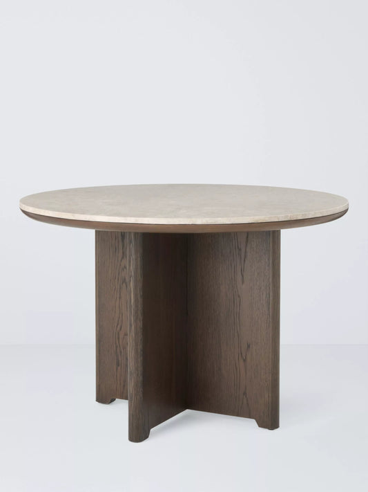 John Lewis Dining Table Ritz Marble, Brown