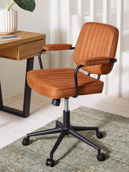 John Lewis Rowley Office Chair Whisky