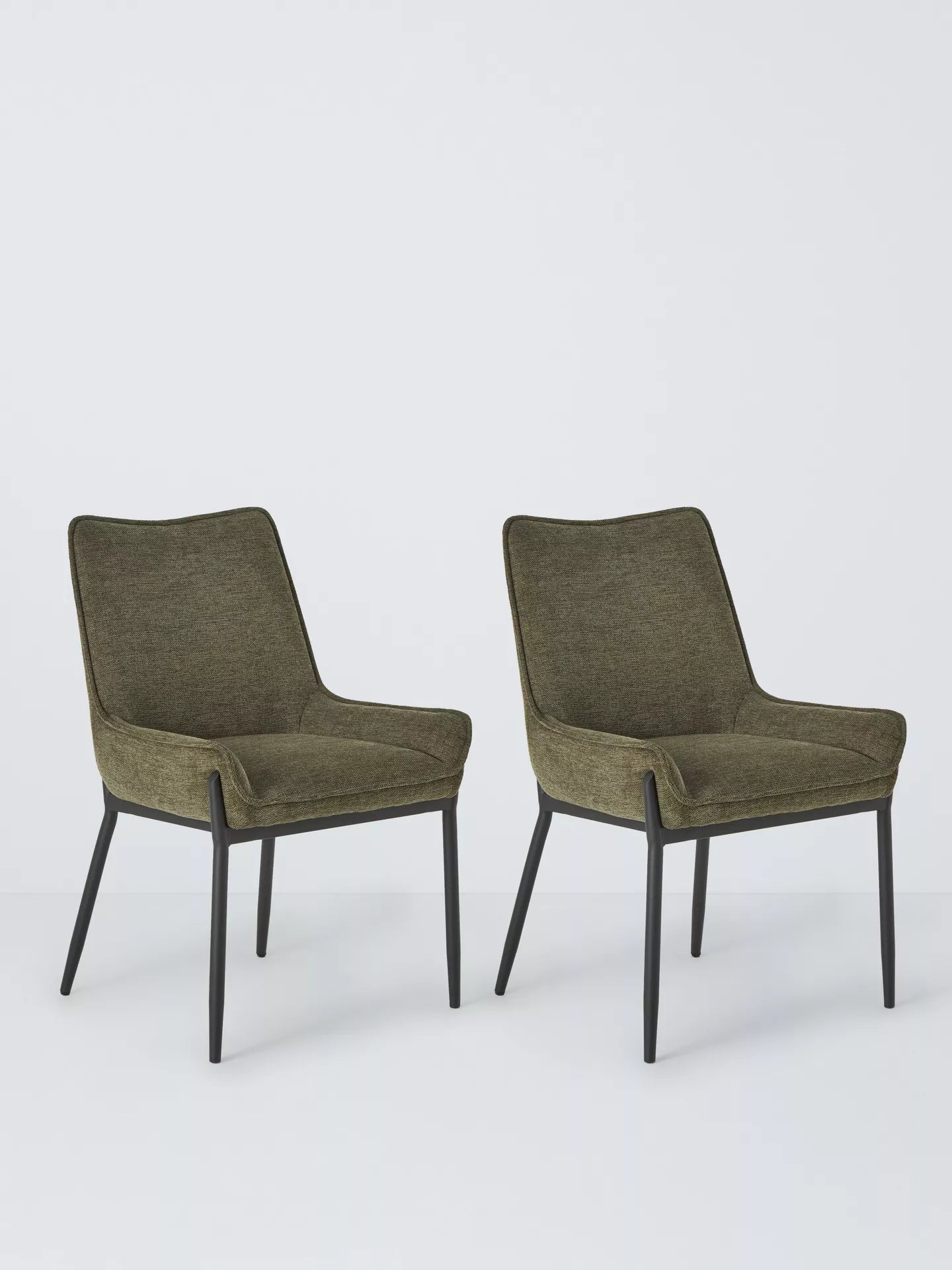 John Lewis Calgary Dining Side Chair, Set of 2, Green
