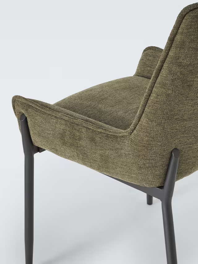 John Lewis Calgary Dining Chair, Set of 2, Green