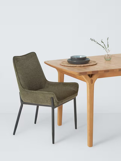 John Lewis Calgary Dining Chair, Set of 2, Green