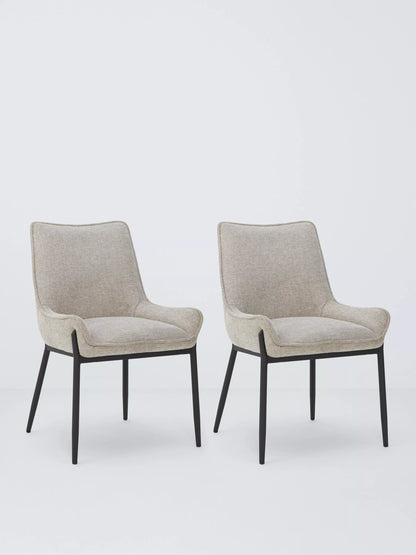 John Lewis Calgary Dining Side Chair, Set of 2 Natural