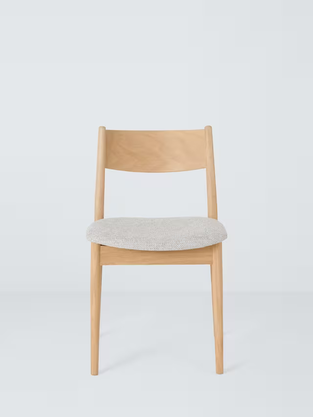John Lewis Parity Dining Chair, Set of 2, Natural