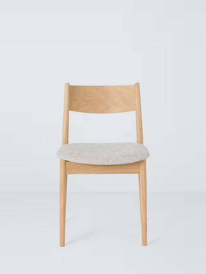 John Lewis Parity Dining Chair, Set of 2, Natural