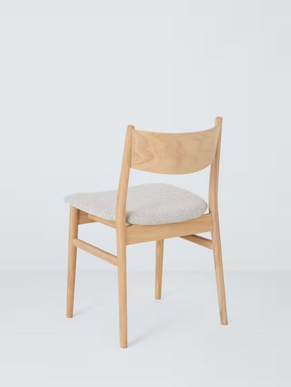 John Lewis Parity Dining Chair, Set of 2, Natural