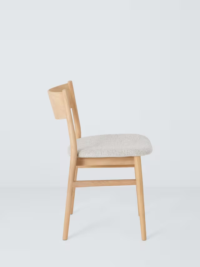John Lewis Parity Dining Chair, Set of 2, Natural