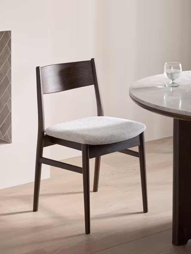 John Lewis Parity Dining Chair, Set of 2, Dark