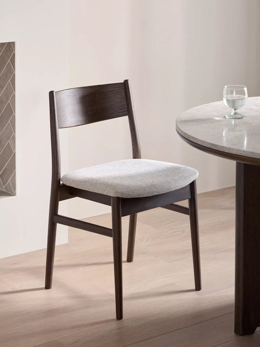 John Lewis Parity Dining Chair, Set of 2, Dark