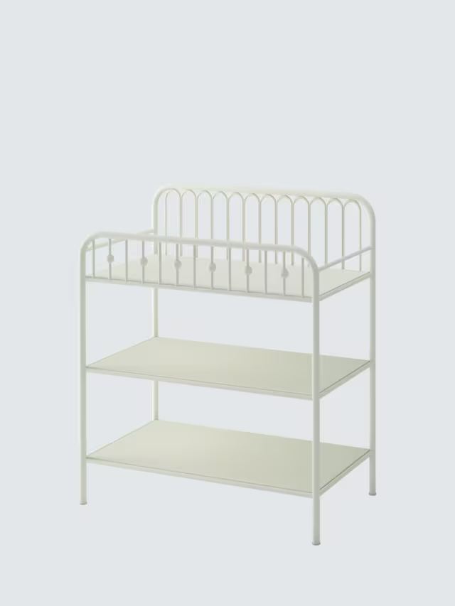 Little Seeds Monarch Hill Ivy Metal Changing Table, White