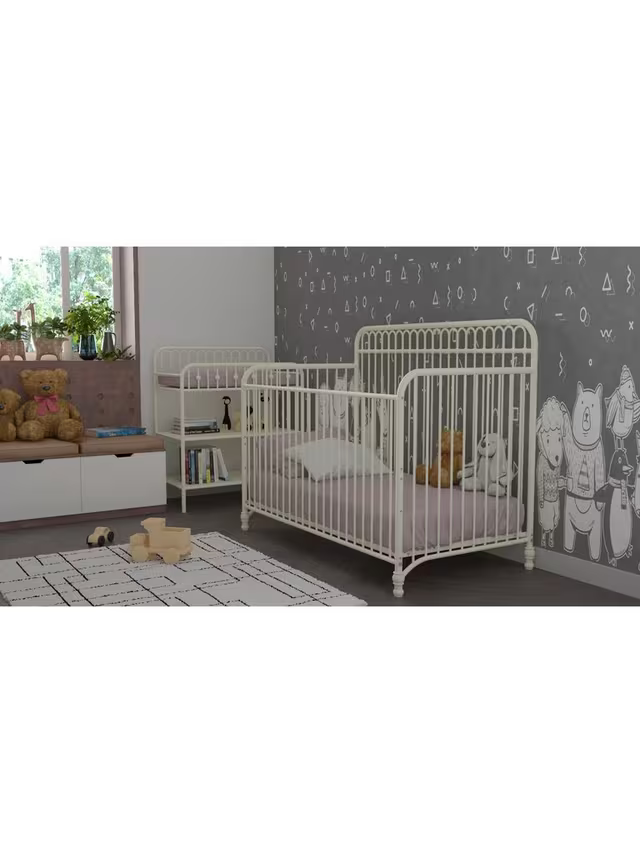 Little Seeds Monarch Hill Ivy Metal Changing Table, White