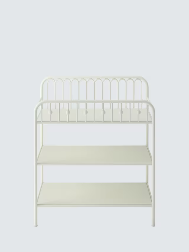 Little Seeds Monarch Hill Ivy Metal Changing Table, White