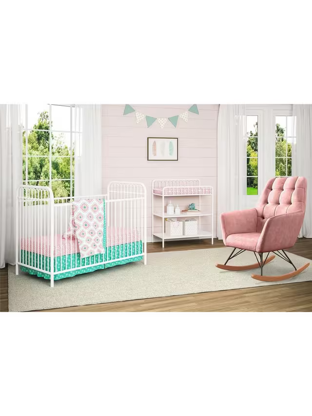 Little Seeds Monarch Hill Ivy Metal Changing Table, White