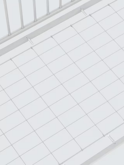 Little Seeds Monarch Hill Ivy 3-in-1 Metal Convertible Cotbed, Grey